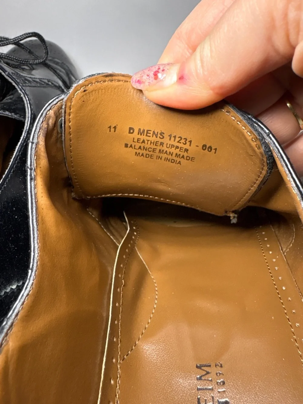 Florsheim Brookside Wingtip Oxfords (Model 11231-001) Size‎ 11